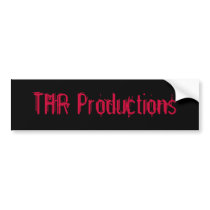 THR Productions bumper stickers by THRProductions THR Productions bumper stickers