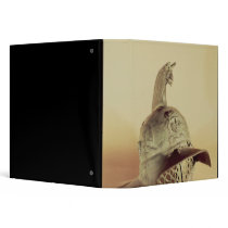Thracian gladiator's helmet 3 ring binders