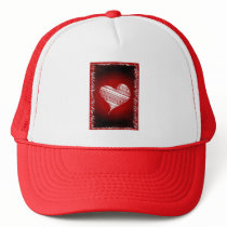 Threaded heart hats by cycreation Threaded heart hats