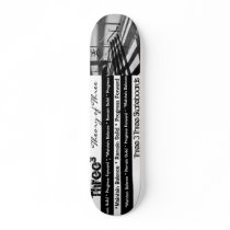 "Three3Three" Theory of Three Deck skateboards