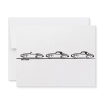 Three 190SLs invitations