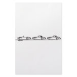 Three 190SLs Custom Stationery