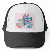 Three Abstract Circles hats