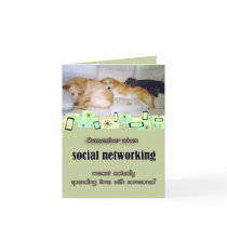 Three Adorable Dogs  Birthday Greeting Card