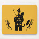 Three African Warriors mousepads
