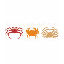 THREE ALASKAN CRABS t-shirts by FamilyFunTees THREE ALASKAN CRABS t-shirts