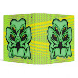 Three Alien Invaders Binder