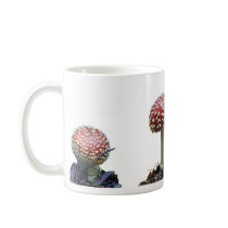 Three Amanitas Mushroom Mug by earth_sea Three Amanitas Mushroom Mug