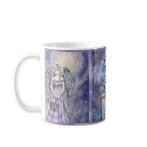 Three Angels Holiday Mug by Molly Harrison