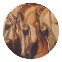 Three Arabians Sticker