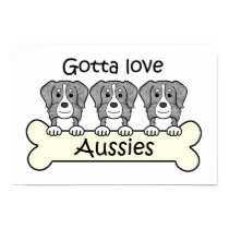 Three Australian Shepherds posters