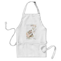 Three Baby Robins in a Cherry Tree Aprons