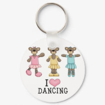 Three Ballet Bears keychains by claudiascorner Three Ballet Bears keychains