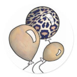 Three Balloons Sticker