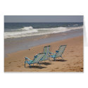 Three Beach Chairs Card by arbeegraphics Three Beach Chairs Card