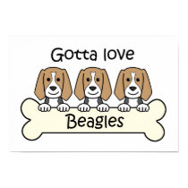 Three Beagles posters