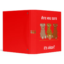 Three Bears Binder binders