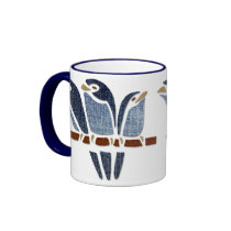 Three Birds mugs