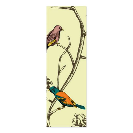 Three Birds Talking ~ Business Cards (back side)