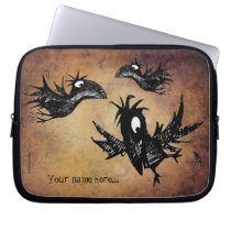 Three Black Crows Computer Sleeves
