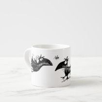 Three Black Crows Espresso Mug