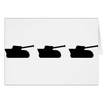 three black tanks icon cards