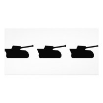 three black tanks icon photo cards