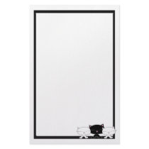Three Blind cats stationery