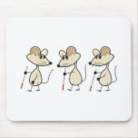 three blind mice mouse mat