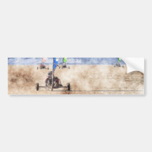 Three Blokarts Bumper Sticker