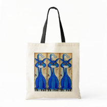Three Blue Cats Bag