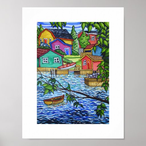 Three Boats and A Branch Print
