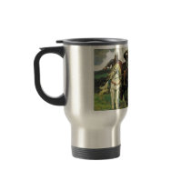 Three Bogatyrs (1898) by Viktor Vasnetsov Print Coffee Mug