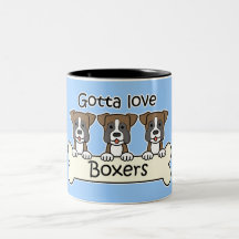 Three Boxers Mug