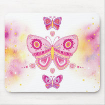 Three Butterflies mousepads