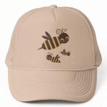 Three Buzzin Bees Trucker Hat