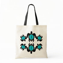 Three Cat's Eye Turtles Bags