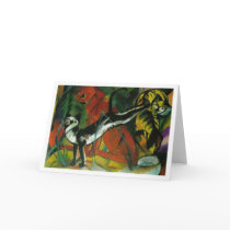Three Cats - Franz Marc cards