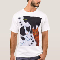 Three Cats shirt by fairydustwitch Three Cats shirt