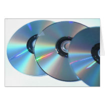 Three Cds On A Paper cards