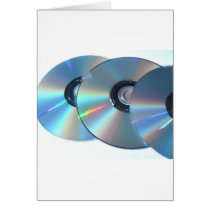 Three Cds On A Paper cards