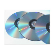 Three Cds On A Paper postcards by lifesphere Three Cds On A Paper postcards