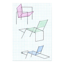 Three Chair Forms posters