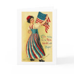 Three Cheers for the Red White and Blue cards