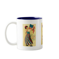 Three Cheers for the Red White and Blue Coffee Mug