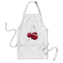 Three Cherries Apron by floatinglemons Three Cherries Apron