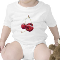 Three Cherries Infant  T-shirt