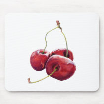 Three Cherries Mousepad