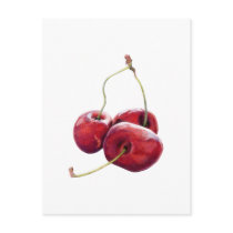 Three Cherries Postcard