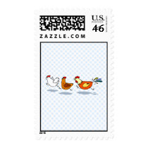 Three Chicks Postage